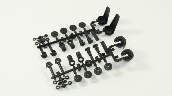 SWORKz S104 Shock Spring Holder with Ball End Plastic Parts